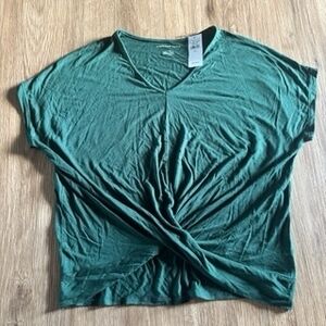 American Eagle Twist Front Tee
